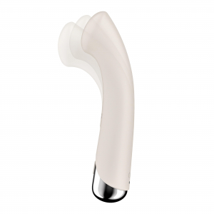 Вибратор-ротатор "Satisfyer Spinning G-Spot 1" молочный